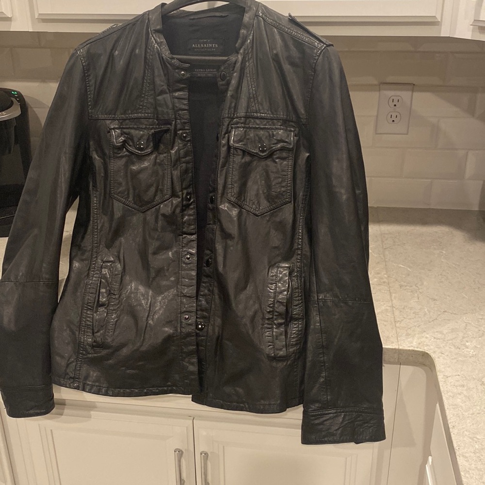 All Saints Leather Jacket